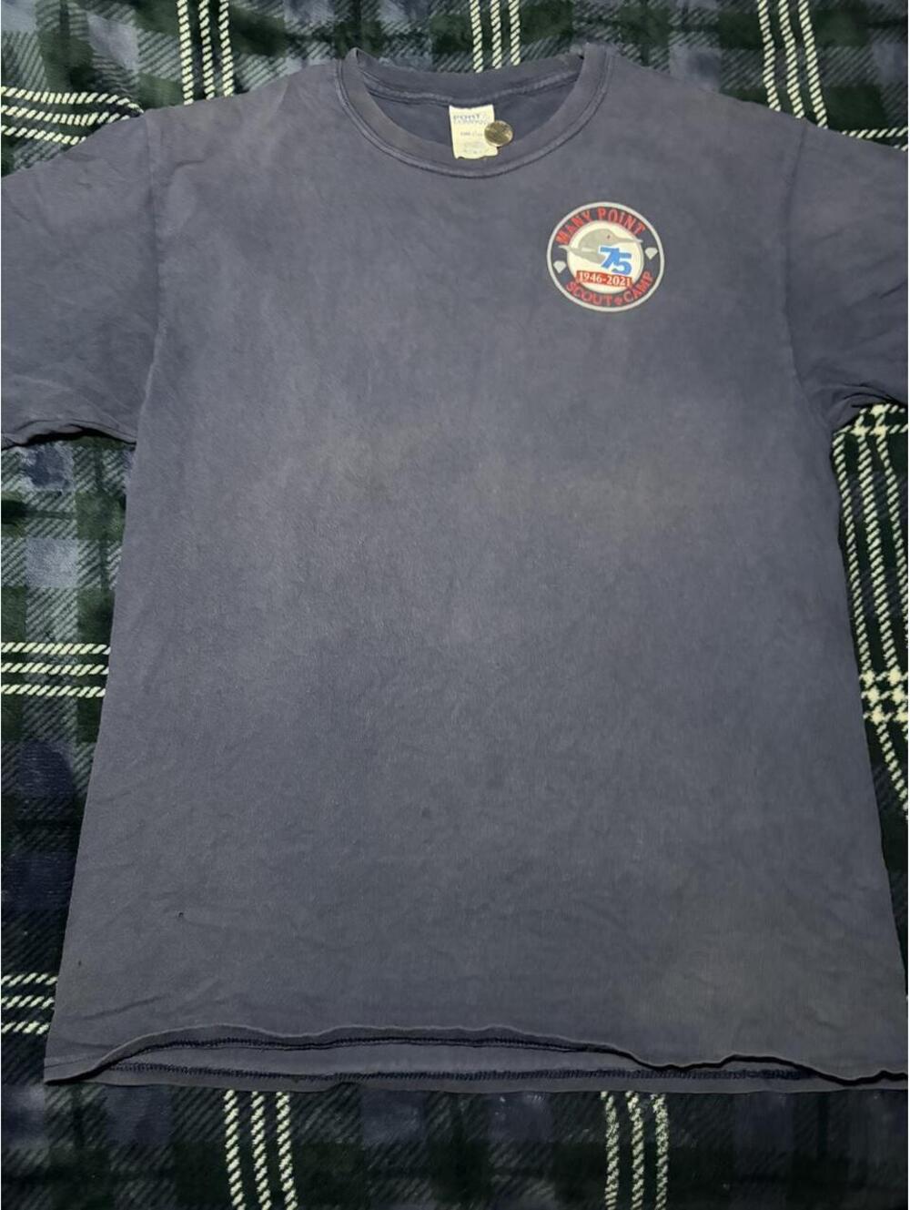 Port & Company Many Point Scout Camp 75th Anniversary T-Shirt - M - 0313